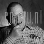 03-09-2008 Westhoek inhabitant, daycenter at Beilen. On behalf of book publication.

[keywords]Black & White Image, Posed[/keywords]